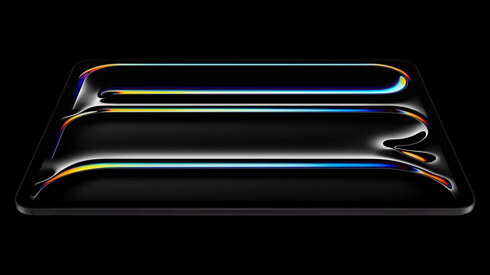 Apple iPad Pro M4 13 pouces en finition argent avec Apple Pencil Pro
