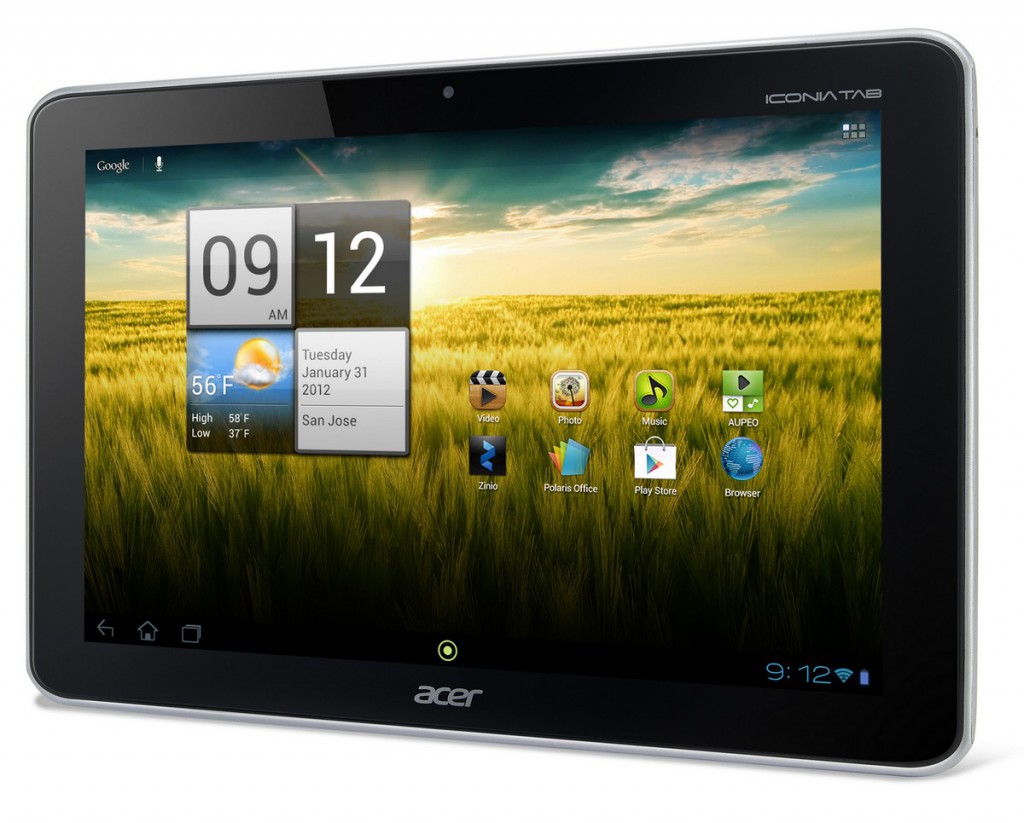 acer_iconia_tab_a210 tablette tactile acer iconia a210