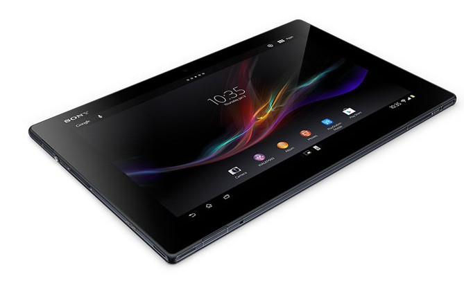 La tablette Xperia Z